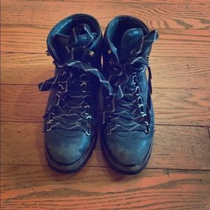 Frye Alta Leather Hiking Boot HEAVILY WORN